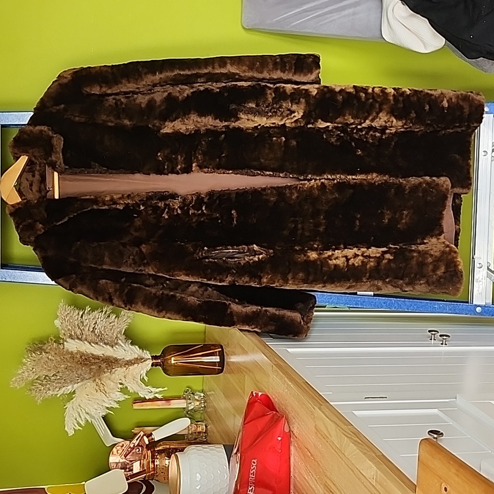 Vintage faux fur coat